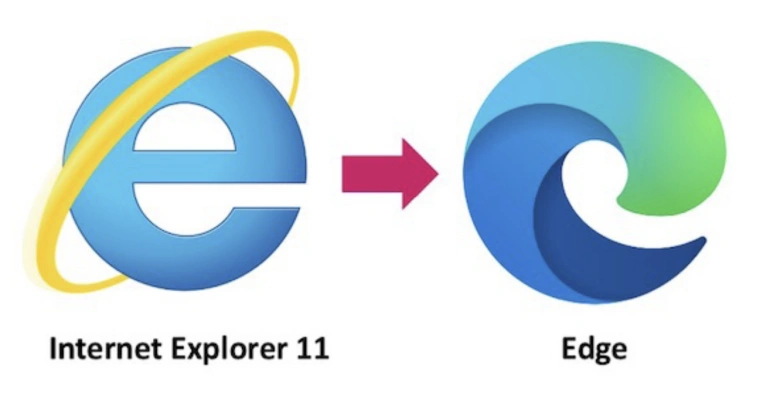 <p>Microsoft całkowicie porzuca Internet Explorer na rzecz Microsoft Edge</p>

<p>Źródło: microsoft.com</p>