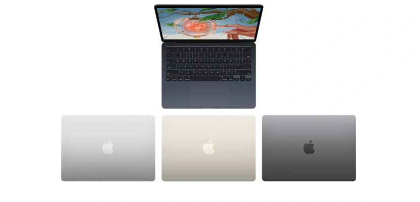 MacBook Air z procesorem Apple M2
Źródło: apple.com