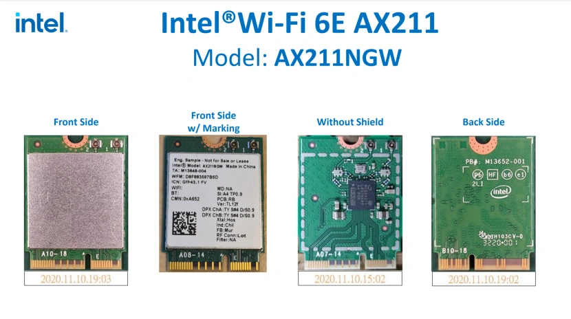 Układy Wi-Fi 7 produkcji Intela
Źródło: intel.com