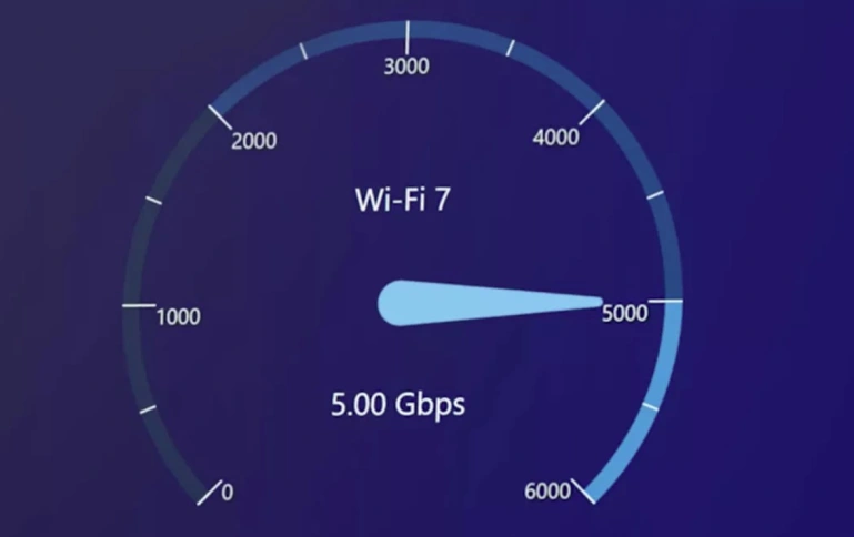 <p>WiFi 7 zapewniło aż 5 Gb/s / Fot. Intel, Broadcom</p>