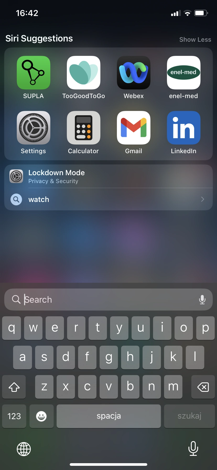 iOS 16 oferuje zaktualizowaną wyszukiwarkę
fot. Daniel Olszewski / Computerworld