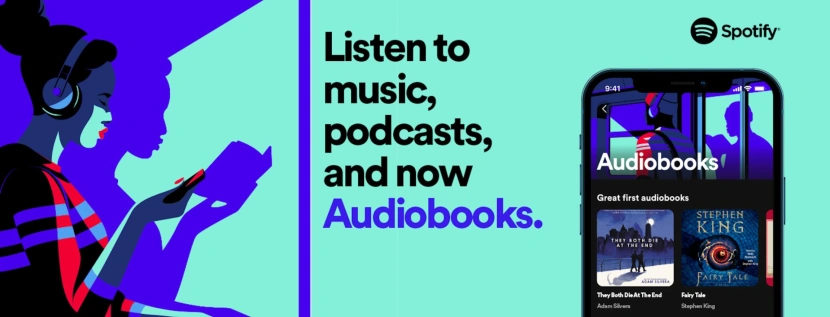 Spotify Audiobooks
Źródło: Spotify.com