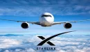 Satelity Starlink będą świadczyć swe usługi pasażerom samolotów