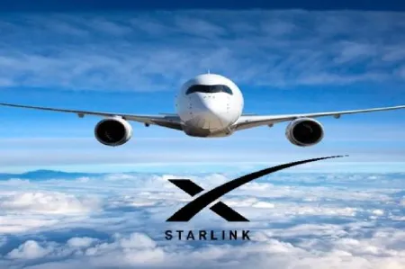 Satelity Starlink będą świadczyć swe usługi pasażerom samolotów
