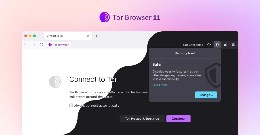 Tor browser
Źródło: torproject.org
