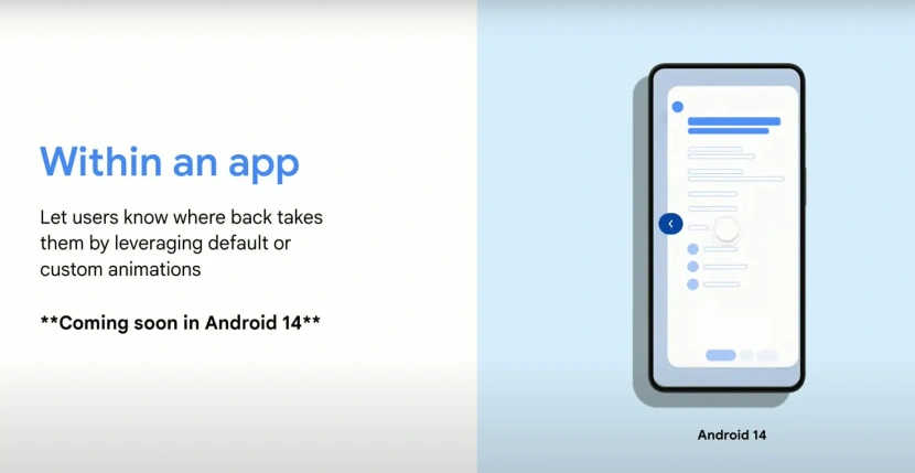 Android 14 otrzyma obsługę nowego gestu