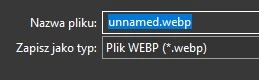 Jak zapisać WEBP jako JPG lub PNG. Dwie metody