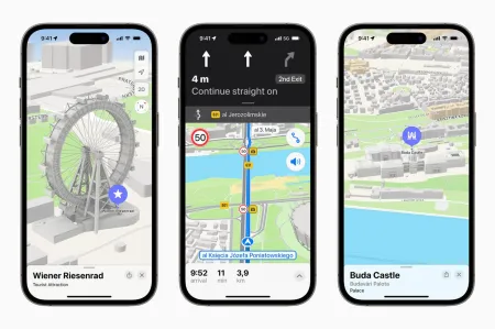 Zaktualizowane Mapy Apple debiutują w Polsce!