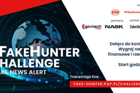 Dzisiaj rusza konkurs #FakeHunter Challenge – Fake News Alert