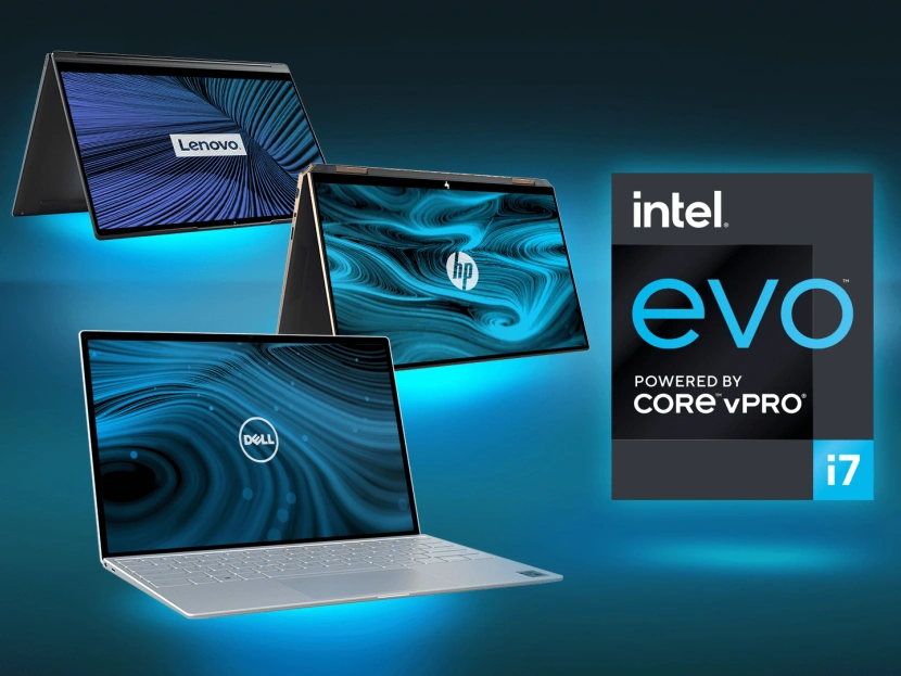 Wybrane modele z certyfikatem Intel Evo
Źródło: intel.com