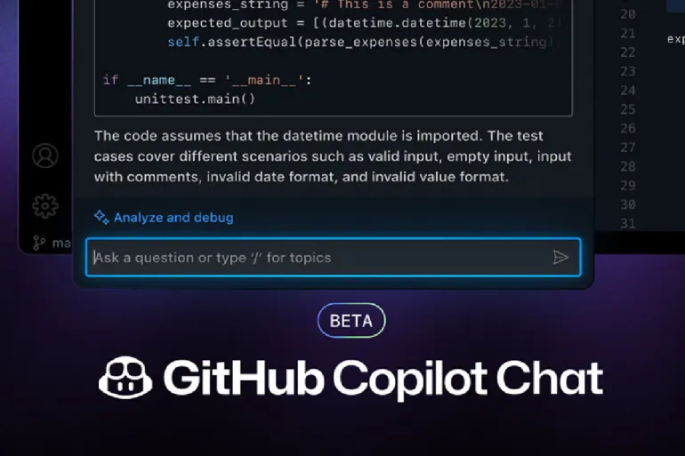 Bot kodowania Copilot Chat dostępny w postaci publicznej wersji zapoznawczej
