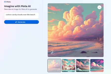 Meta opracowała webową wersję usługi Imagine