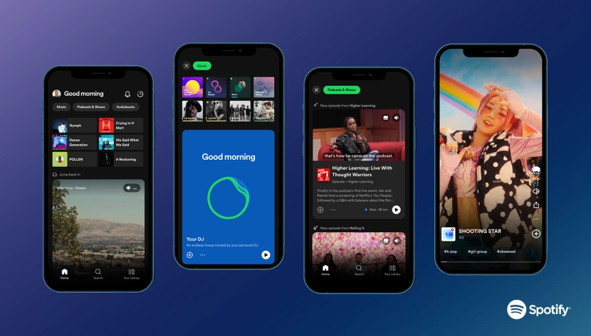Aplikacja Spotify na iOS
Źródło: apple.com